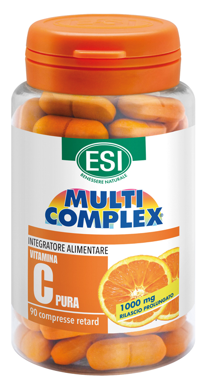 ESI MULTICOMPLEX VITAMINA C PURA 1000 MG RETARD 90 COMPRESSE - Farmafamily.it