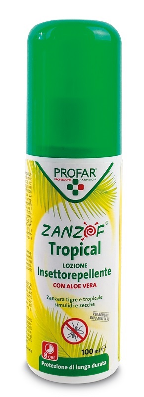 ZANZOF TROPICAL FORTE SPRAY DEET 19,5% 100 ML PROFAR - Farmafamily.it