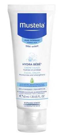 MUSTELA HYDRA BEBE' CREMA VISO 24H 40 ML - Farmafamily.it