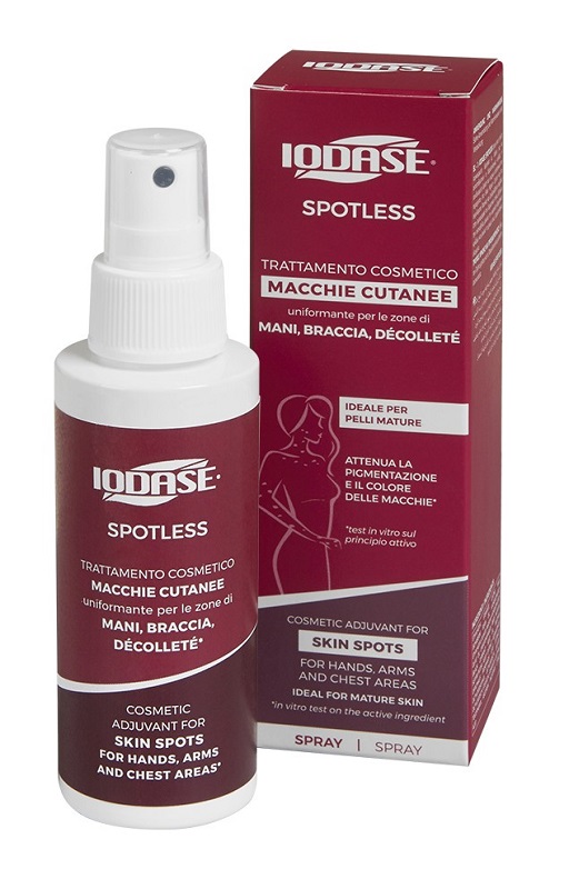 IODASE SPOTLESS TRATTAMENTO AGE SPOTS MANI BRACCIA DECOLLETE SPRAY 100 ML - Farmafamily.it