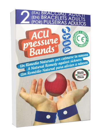 BRACCIALE ACU PRESSURE BAND ADULTI 2 PEZZI - Farmafamily.it