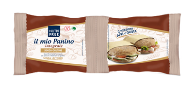 NUTRIFREE IL MIO PANINO INTEGRALE 2 X 90 G - Farmafamily.it