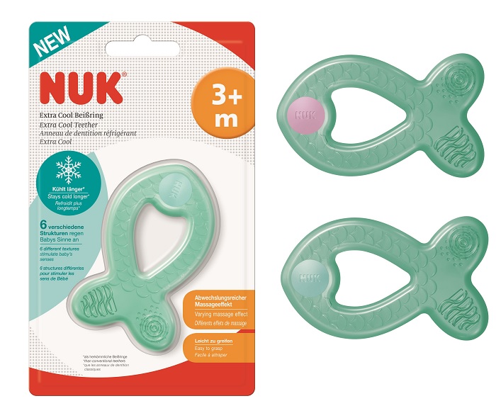 NUK ANELLO DENTIZIONE EXTRA COOL PESCIOLINO 1 PEZZO - Farmafamily.it
