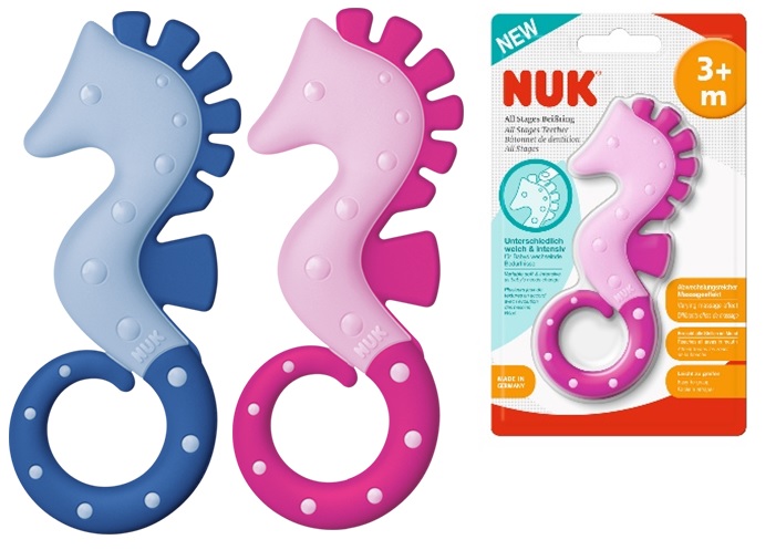 NUK ANELLO DENTIZIONE CAVALLUCCIO 1 PEZZO - Farmafamily.it