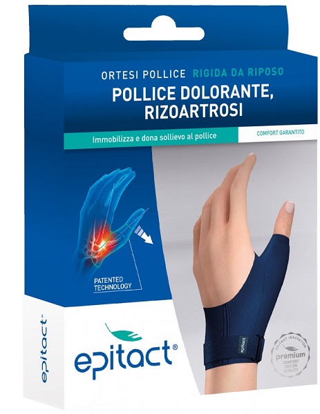 EPITACT ORTESI POLLICE RIGIDA DA RIPOSO SINISTRA SMALL - Farmafamily.it