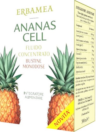 ANANAS CELL FLUIDO CONCENTRATO 15 BUSTINE 20 ML - Farmafamily.it