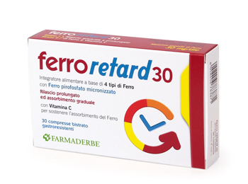 FERRO RETARD 30 COMPRESSE - Farmafamily.it