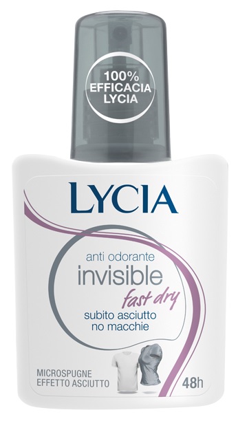 LYCIA DEO INVISIBLE FAST DRY 75 ML - Farmafamily.it