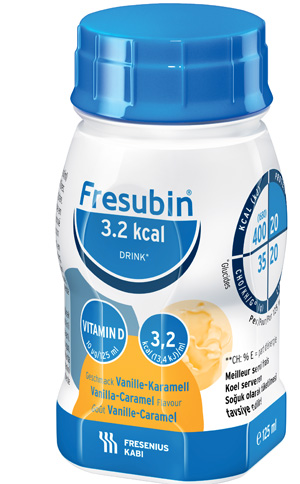 FRESUBIN 3,2KCAL DRINK VANIGLIA CARAMELLO 4 X 125 ML - Farmafamily.it