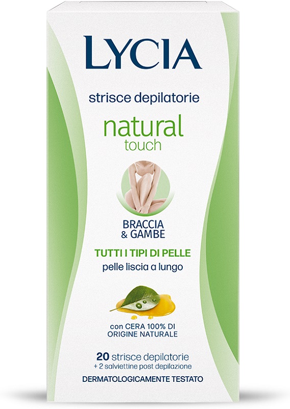LYCIA 20 STRISCE B/G NATURALE 12 PEZZI - Farmafamily.it