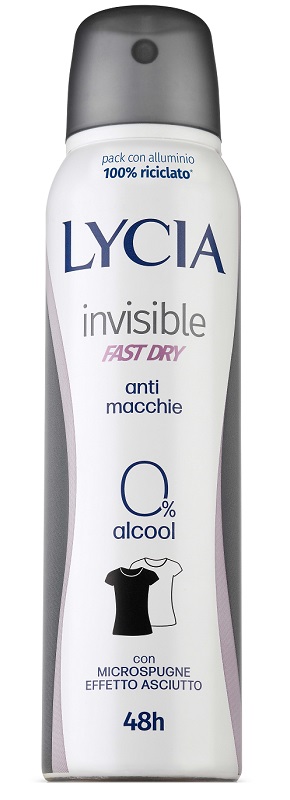 LYCIA SPRAY INVISIBLE FAST DRY 150 ML - Farmafamily.it