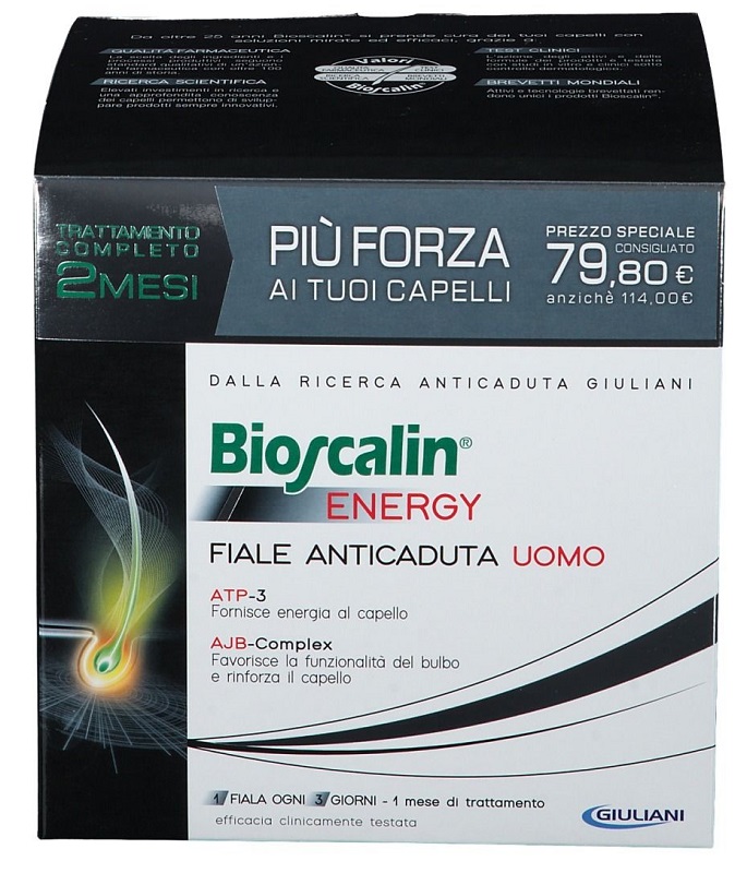 BIOSCALIN ENERGY FIALE DOPPIA TAGLIO PREZZO - Farmafamily.it