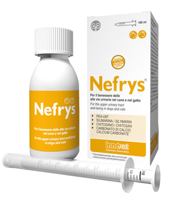 NEFRYS VEG 100 100 ML CON SIRINGA DOSATRICE ALIMENTO COMPLEMENTARE PER CANI E GATTI - Farmafamily.it