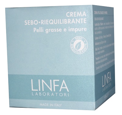 LINFA CREMA SEBO-RIEQUILIBRANTE PELLI GRASSE E IMPURE 50 ML - Farmafamily.it