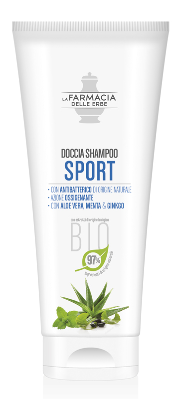 FARMACIA DELLE ERBE SHAMPOO DOCCIA SPORT BIO 200 ML - Farmafamily.it