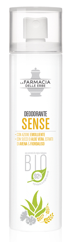 FARMACIA DELLE ERBE DEODORANTE NATURALE SENSE BIO 100 ML - Farmafamily.it
