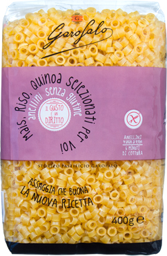 GAROFALO ANELLINI SENZA GLUTINE 400 G - Farmafamily.it