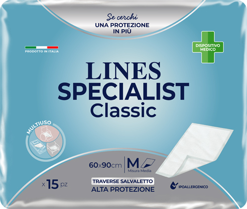 LINES SPEC CLASSIC AP TRAVERSA 60X90 CM 15 PEZZI - Farmafamily.it