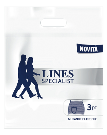 LINES SPECIALIST MUTANDA ELASTICA XL 3 PEZZI - Farmafamily.it