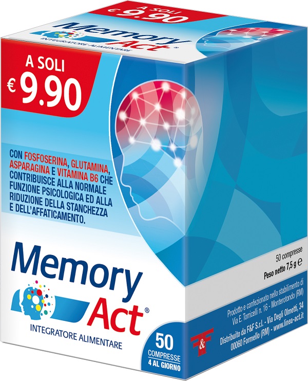 MEMORY ACT 50 COMPRESSE - Farmafamily.it