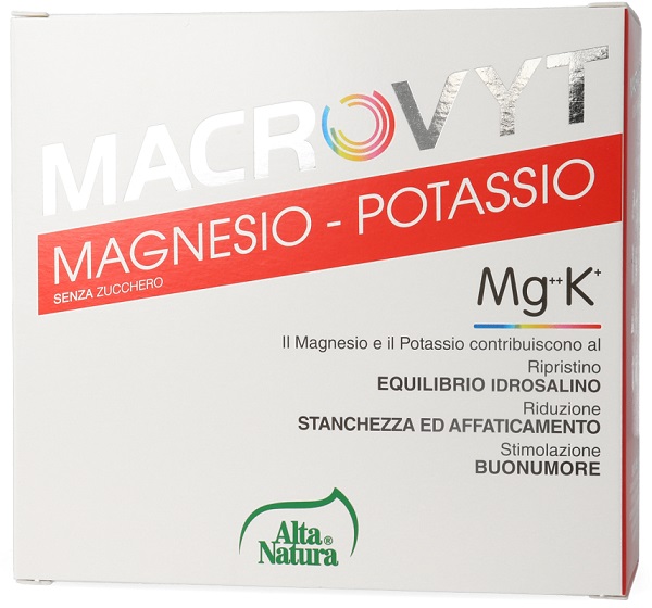MACROVYT MAGNESIO/POTASSIO 18 BUSTINE - Farmafamily.it