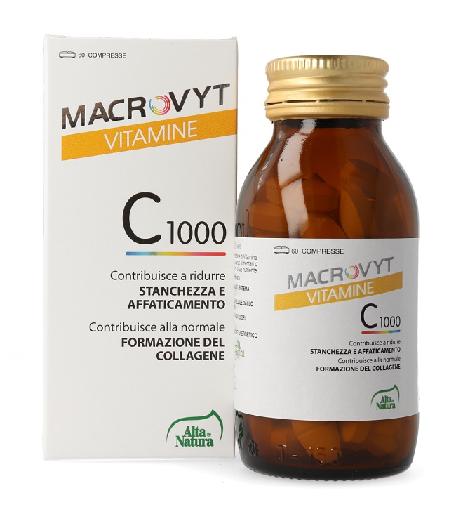 MACROVYT VITAMINA C 1000 FAST & SLOW 30 COMPRESSE - Farmafamily.it