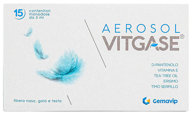 VITGASE AEROSOL 15 FLACONCINI 5 ML - Farmafamily.it