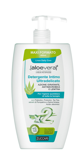 ALOEVERA2 DETERGENTE INTIMO ULTRADELICATO 400 ML - Farmafamily.it
