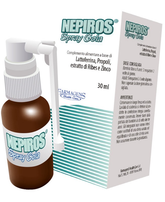 NEPIROS SPRAY GOLA 30 ML NUOVA FORMULA - Farmafamily.it