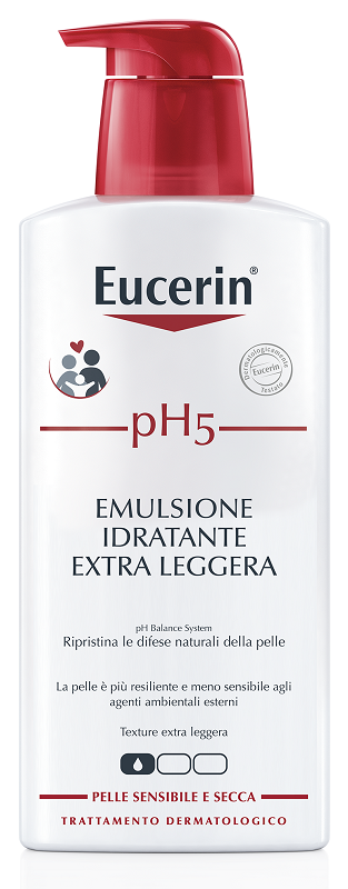 EUCERIN PH5 EMULSIONE IDRATANTE EXTRA LEGGERA 400 ML - Farmafamily.it