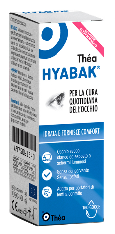 HYABAK SOLUZIONE OFTALMICA 5 ML - Farmafamily.it