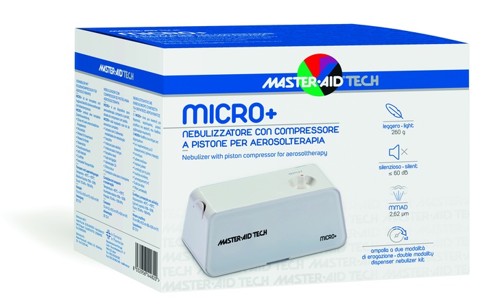 NEBULIZZATORE PISTONE MASTER-AID TECH MICRO+ - Farmafamily.it