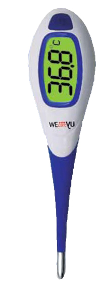 TERMOMETRO FLEX DISPLAY COLORE WECAREYU FEVER FAST 1 PEZZO - Farmafamily.it