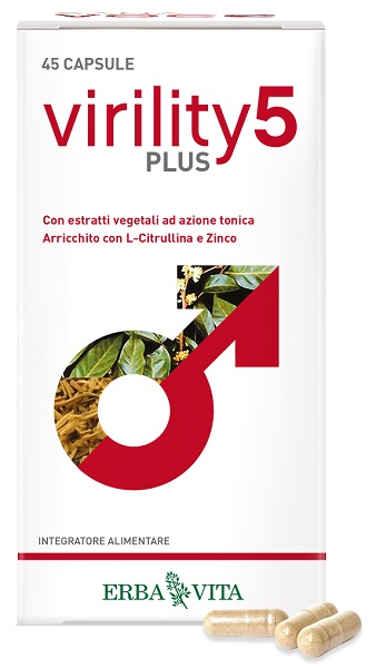 VIRILITY 5 PLUS 45 CAPSULE - Farmafamily.it