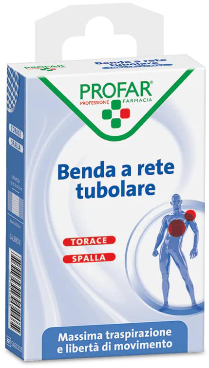 BENDA A RETE ELASTICA TORACE SPALLA 3 MT TESI CALIBRO 8 PROFAR - Farmafamily.it