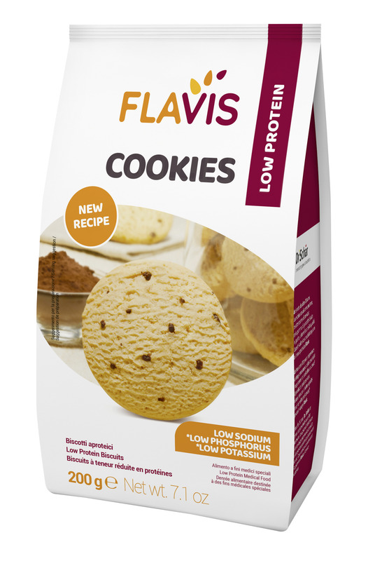 FLAVIS COOKIES BISCOTTI APROTEICI 200 G - Farmafamily.it