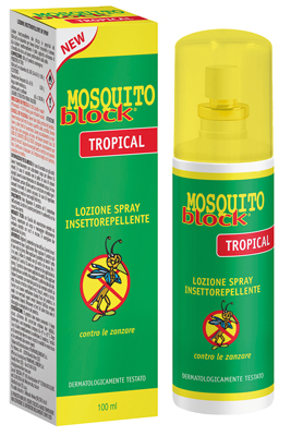 ESI MOSQUITO BLOCK TROPICAL MD 100 ML - Farmafamily.it