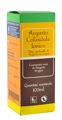 ARGENTO COLLOIDALE IONICO 40PPM CERTIFICATO SPRAY CON CONTAGOCCE 100 ML - Farmafamily.it