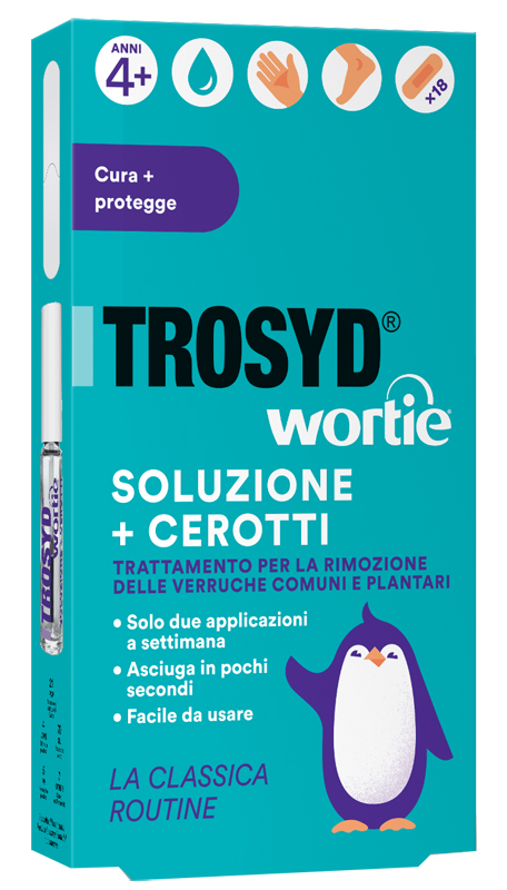 TROSYD WORTIE SOLUZIONE + CEROTTI - Farmafamily.it