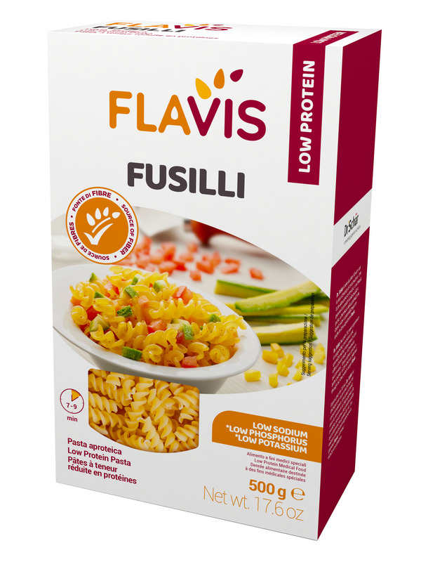 FLAVIS FUSILLI APROTEICI 500 G - Farmafamily.it