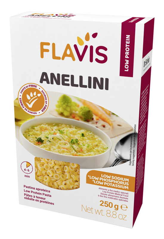 FLAVIS ANELLINI APROTEICI 250 G - Farmafamily.it