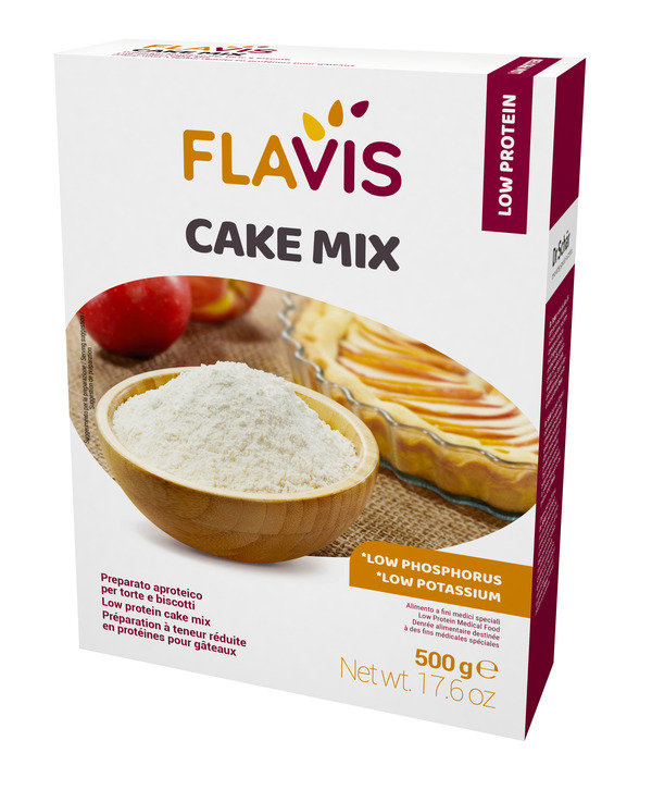 FLAVIS CAKE MIX PREPARATO PER TORTE E BISCOTTI APROTEICI 500 G - Farmafamily.it