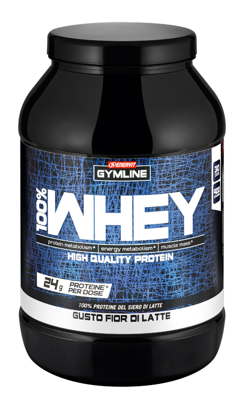 GYMLINE 100% WHEY CONCENTRATE LATTE 900 G - Farmafamily.it