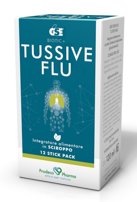 GSE TUSSIVE FLU 12 STICKPACK - Farmafamily.it
