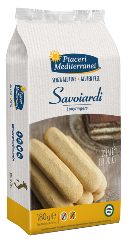 PIACERI MEDITERRANEI SAVOIARDI 180 G - Farmafamily.it