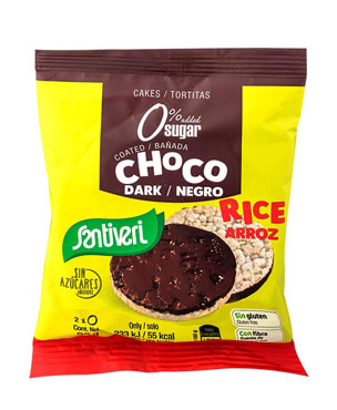 GALLETTE DI RISO RICOPERTE DI CIOCCOLATO 25 G - Farmafamily.it