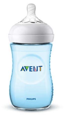 AVENT BIBERON NATURAL PP 260ML AZZURRO SINGLE PACK - Farmafamily.it
