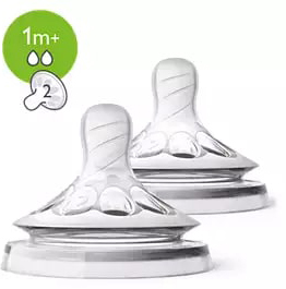 AVENT 2 TETTARELLE NATURAL FLUSSO LENTO 2 FORI - Farmafamily.it