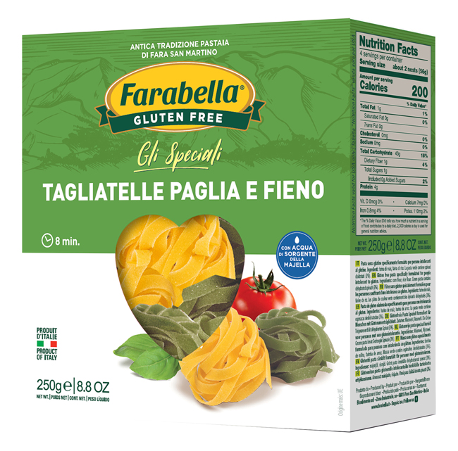 FARABELLA TAGLIATELLE PAGLIA FIENO 250 G - Farmafamily.it
