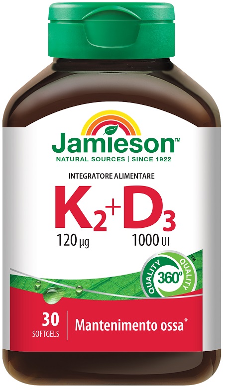 JAMIESON K2+D3 30 PERLE - Farmafamily.it